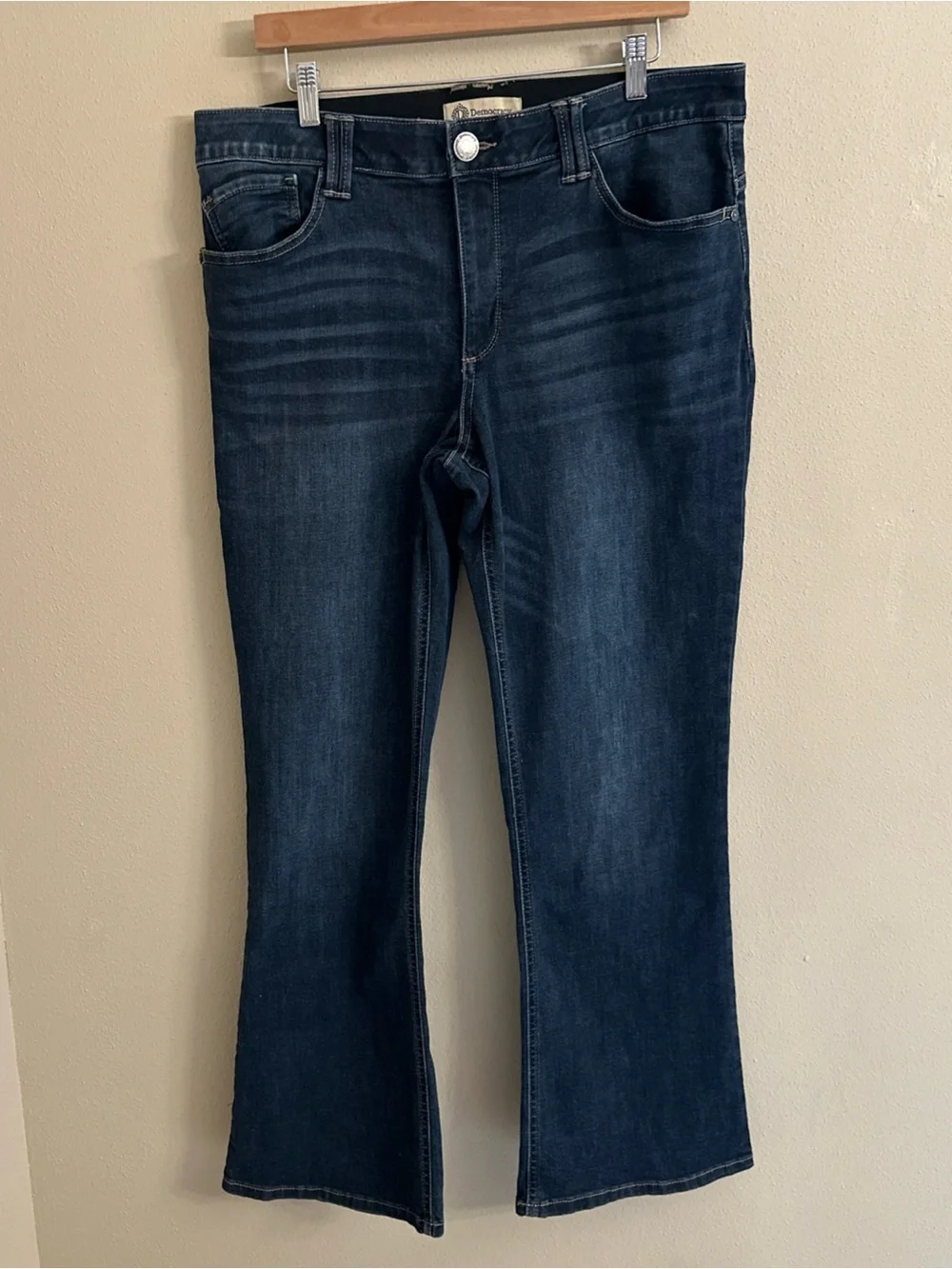 Democracy Ab Technology Jeans Womens 16 Slimming Comfy Office Casual
